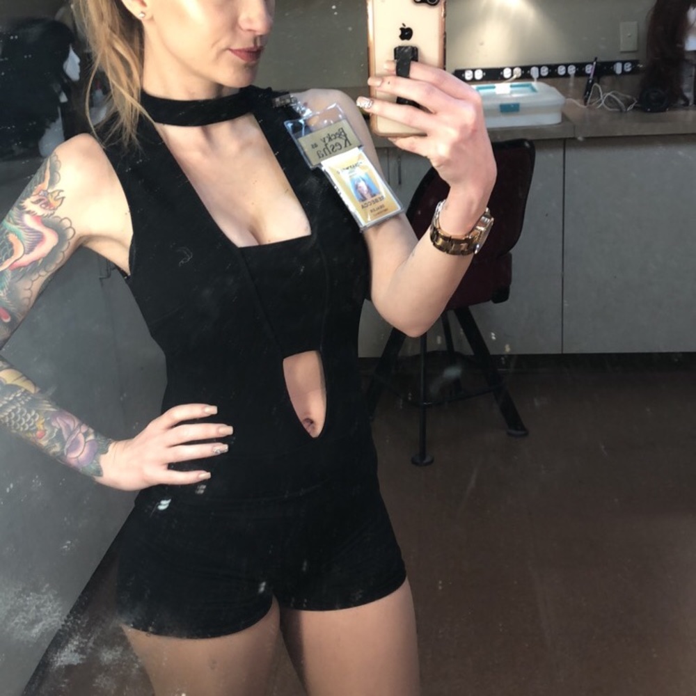The Hottest black bodysuit. HALLOWEEN/rave/club